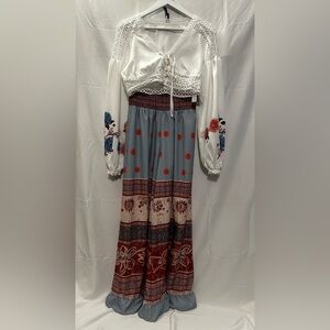 Boho two piece outfit